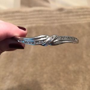Sterling Silver Diamond Women’s Bracelet